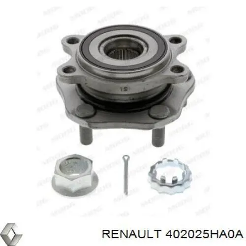 Buje de rueda delantero Renault (RVI) 402025HA0A precio, desde 75,13 EUR
