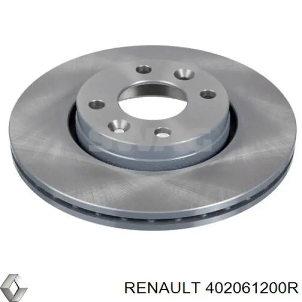 Disco de freno delantero Renault (RVI) 402061200R