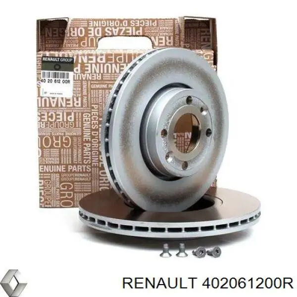 402061200R Renault (RVI) disco de freno delantero