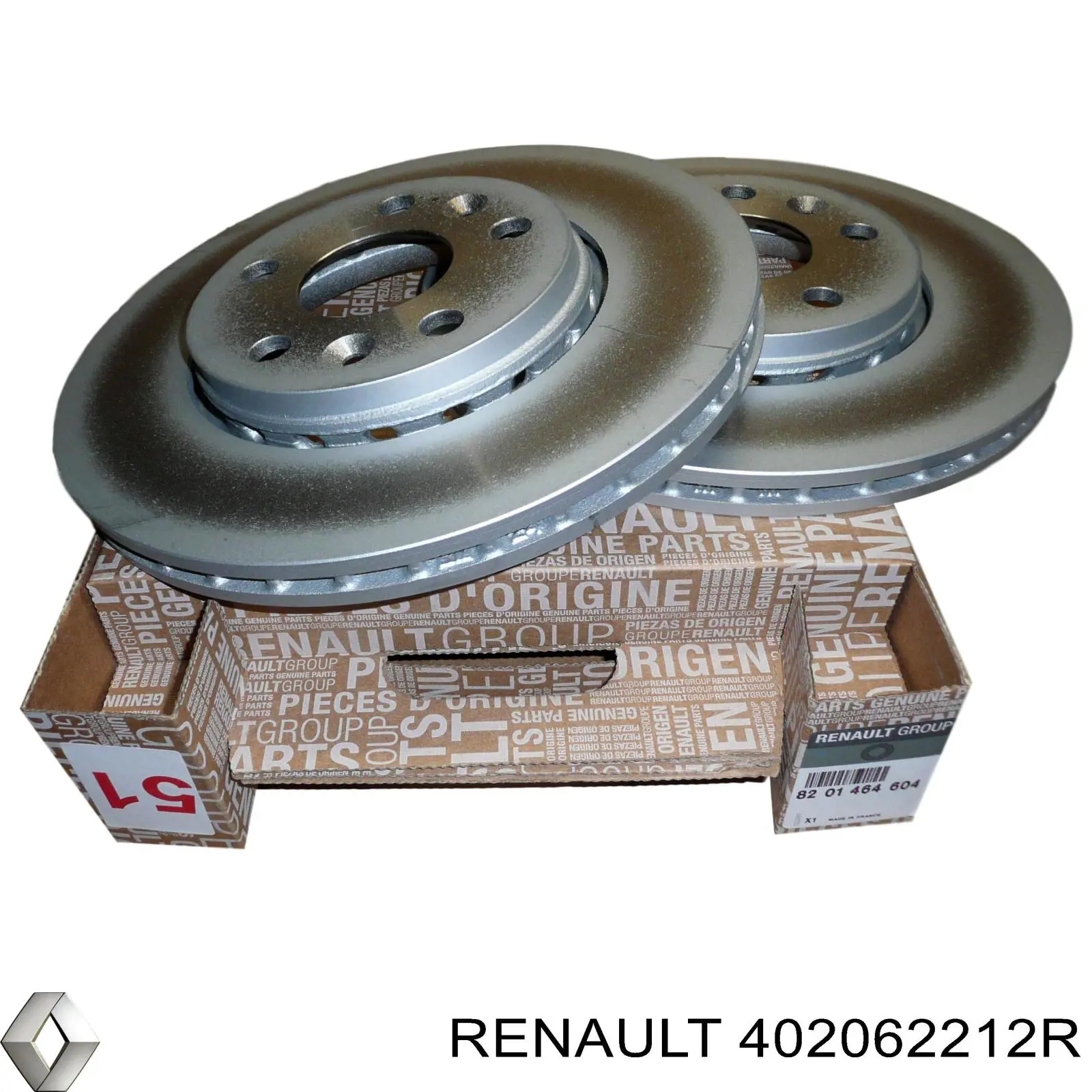 Frenos delanteros Renault (RVI) 402062212R precio, desde 30,20 EUR