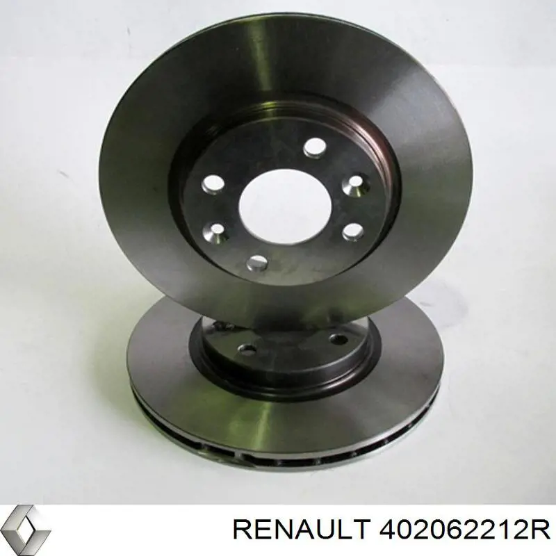 402062212R Renault (RVI) disco de freno delantero