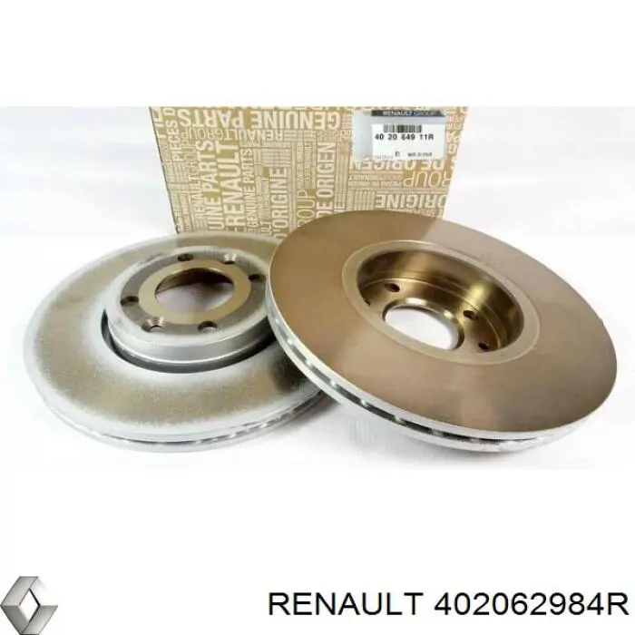 Comprar 402062984R Renault (RVI) Freno de disco delantero
