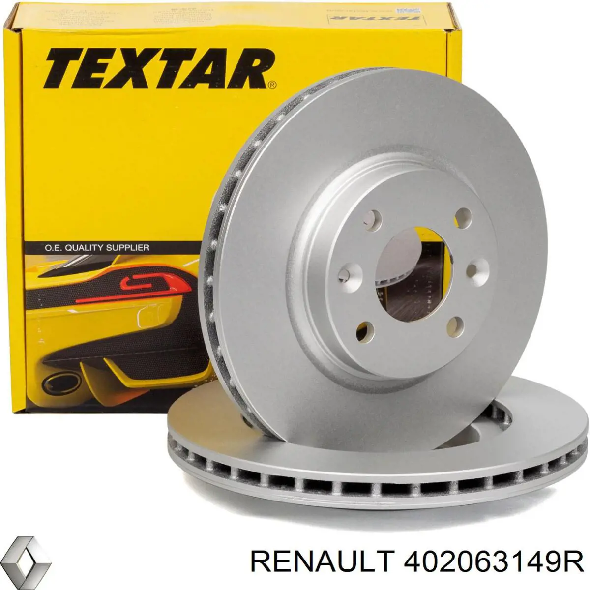 Disco de freno delantero Renault (RVI) 402063149R