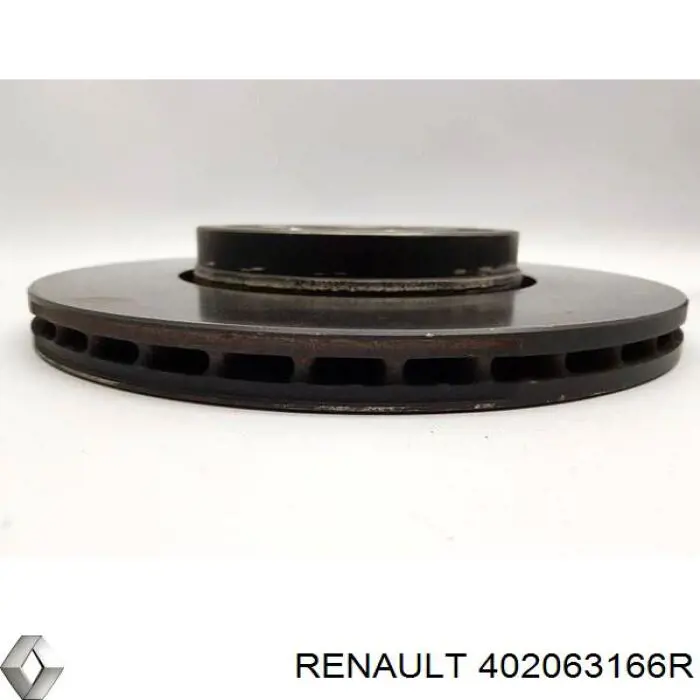 402063166R Renault (RVI) disco de freno delantero
