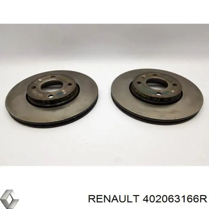 Frenos delanteros Renault (RVI) 402063166R precio, desde 35,46 EUR