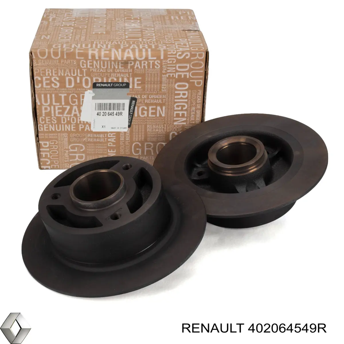 Frenos delanteros Renault (RVI) 402064549R precio, desde 43,57 EUR