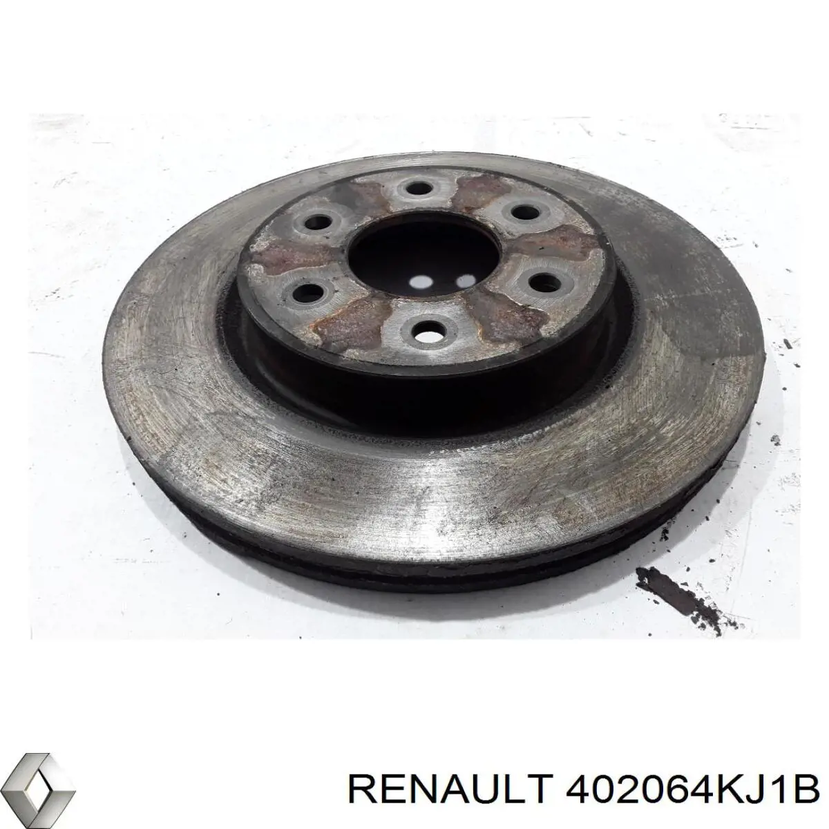 Disco de freno 402064KJ1B Renault (RVI)