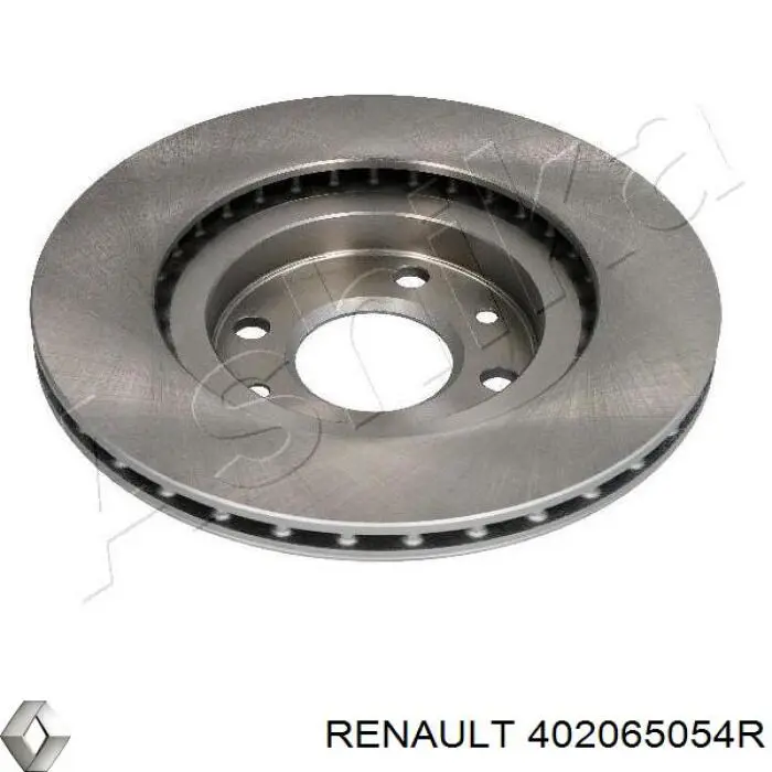 402065054R Renault (RVI) freno de disco delantero