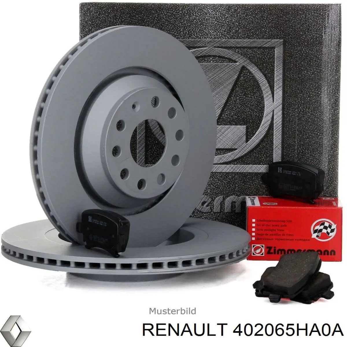 Frenos delanteros Renault (RVI) 402065HA0A precio, desde 39,13 EUR