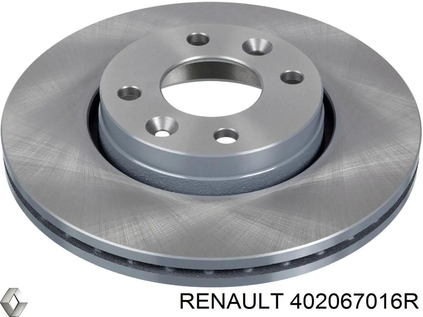 402067016R Renault (RVI) disco de freno delantero