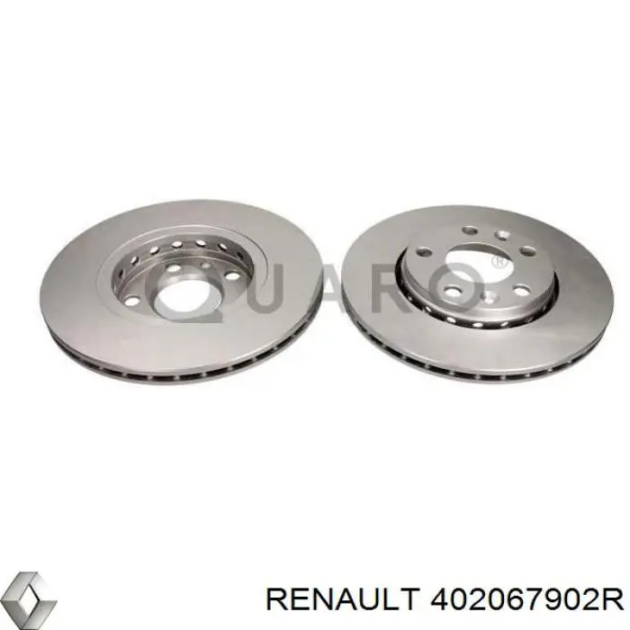 Freno de disco delantero Renault DUSTER 2 HM