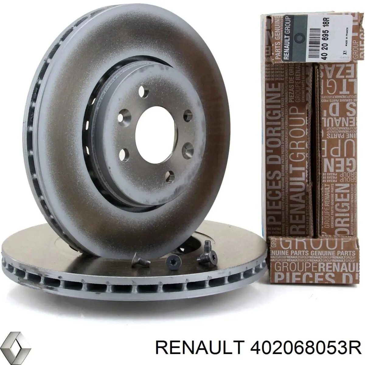 402068053R Renault (RVI) disco de freno delantero