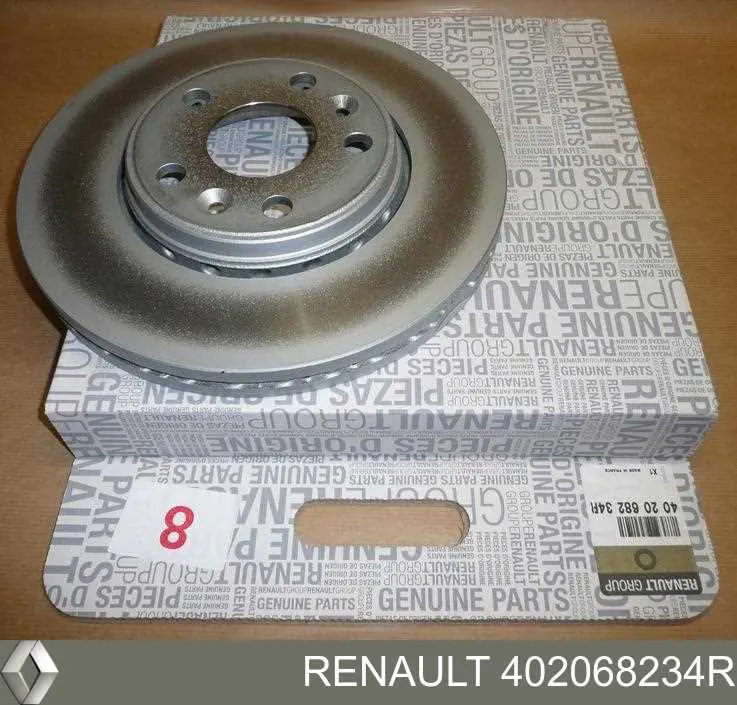 Comprar 402068234R Renault (RVI) Freno de disco delantero