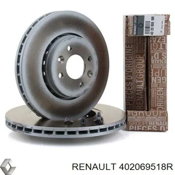 Frenos delanteros Renault (RVI) 402069518R precio, desde 36,11 EUR