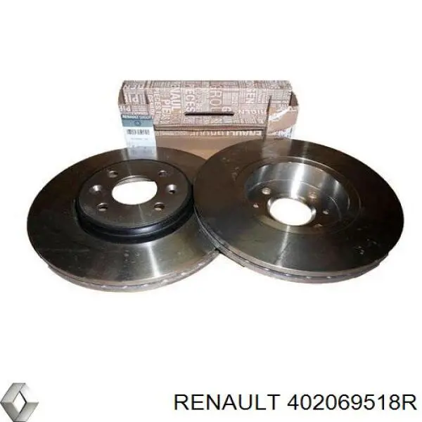 Disco de freno 402069518R Renault (RVI)