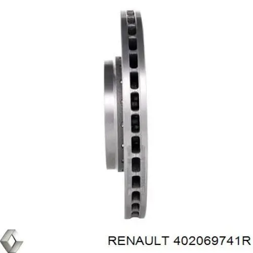 Freno de disco delantero Renault DUSTER 2 HM