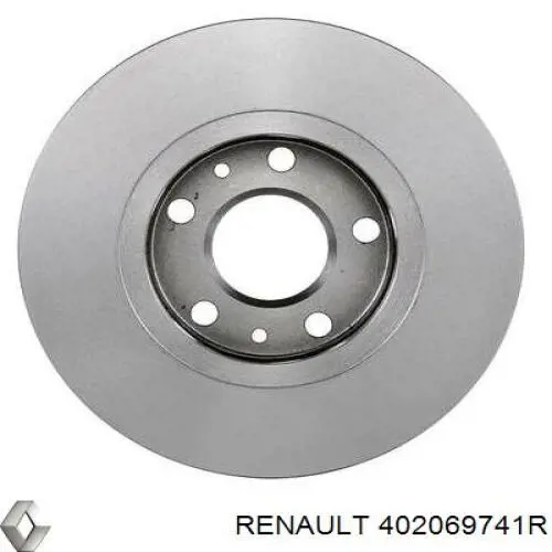Freno de disco delantero Renault DUSTER 2 HM
