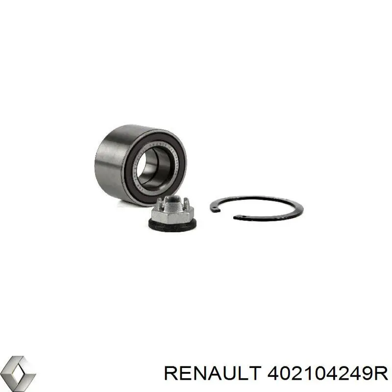 402104249R Renault (RVI) cojinete de rueda delantero