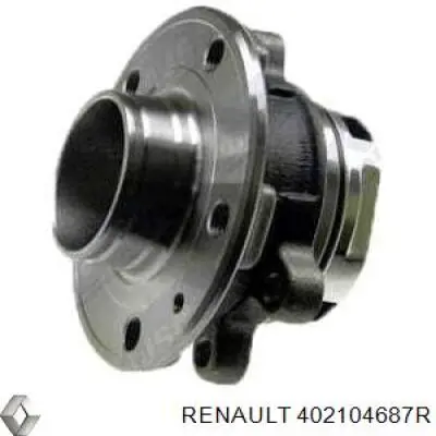 Buje de rueda delantero Renault (RVI) 402104687R precio, desde 90,93 EUR