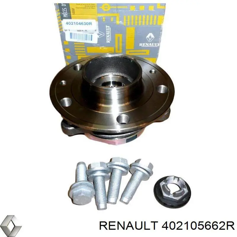 402105662R Renault (RVI) cubo de rueda delantero