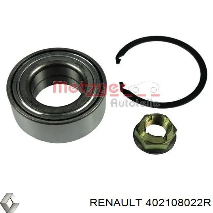 Cojinete de rueda delantero Renault (RVI) 402108022R precio, desde 36,58 EUR