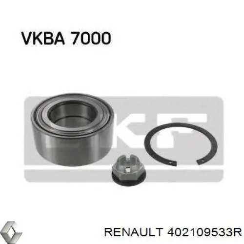 Comprar 402109533R Renault (RVI) Cojinete de rueda trasero