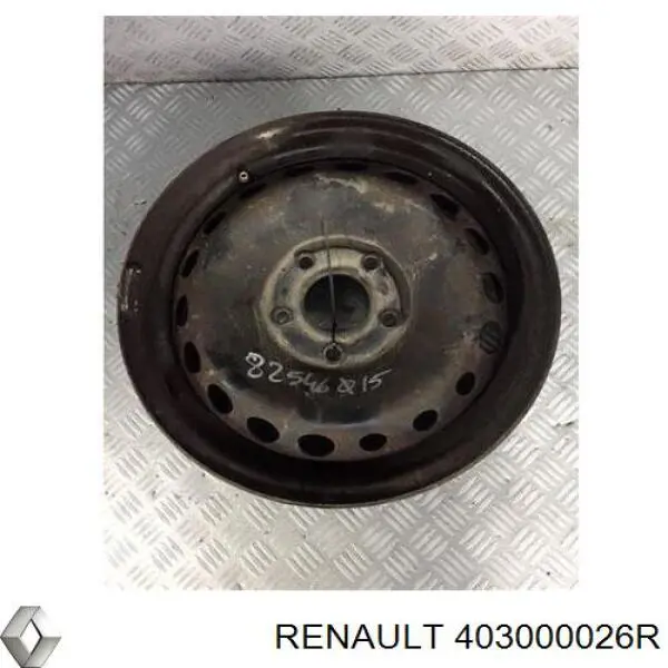 403000026R Renault (RVI) llantas de acero (estampado)