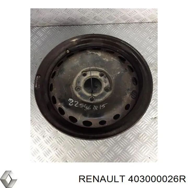 Comprar 403000026R Renault (RVI) Llantas de acero (Estampado)