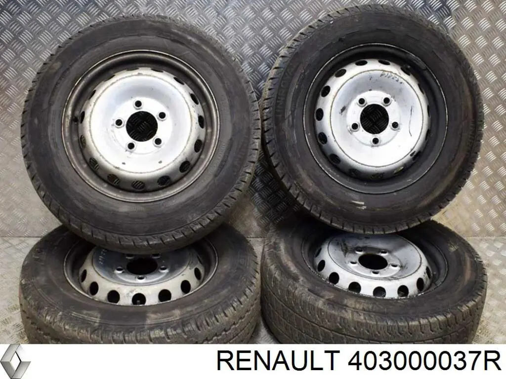 403000037R Renault (RVI) llantas de acero (estampado)