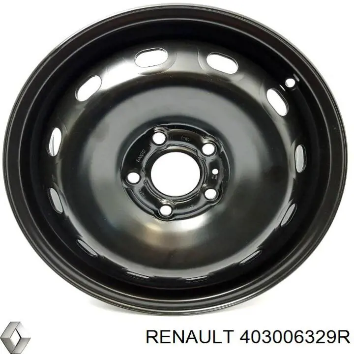 403006329R Renault (RVI) ruedas de acero (estampado)