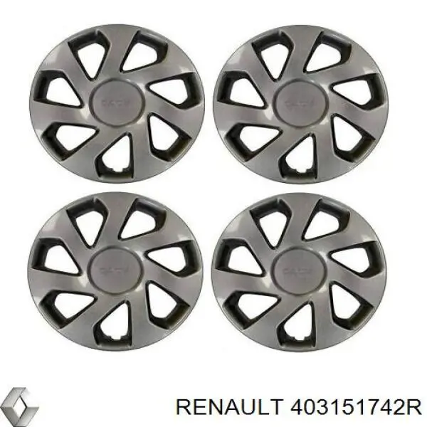 Tapacubo Renault (RVI) 403151742R precio, desde 47,92 EUR