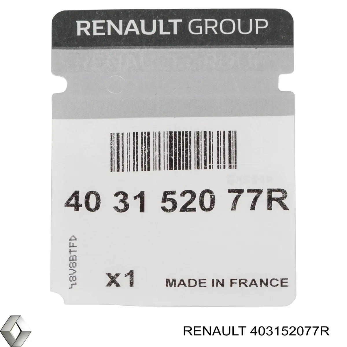 403152077R Renault (RVI) Cubierta de la Llanta