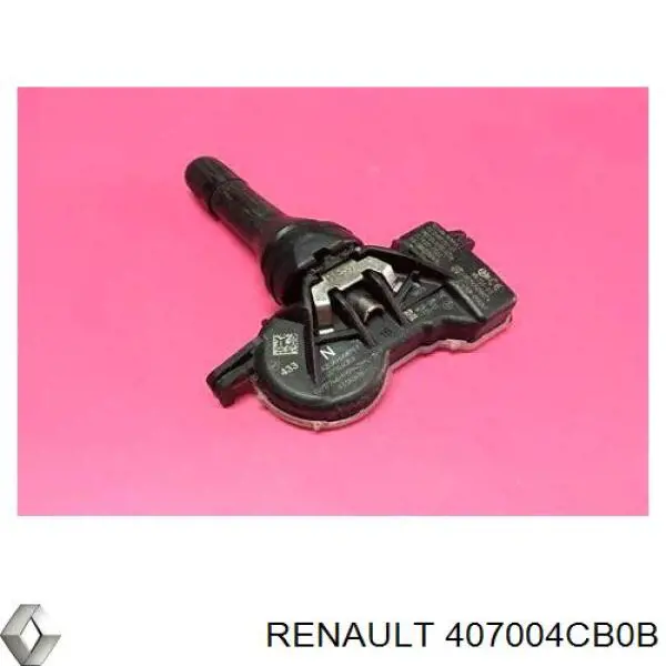 Sensor de presión de neumáticos 407004CB0B Renault (RVI)