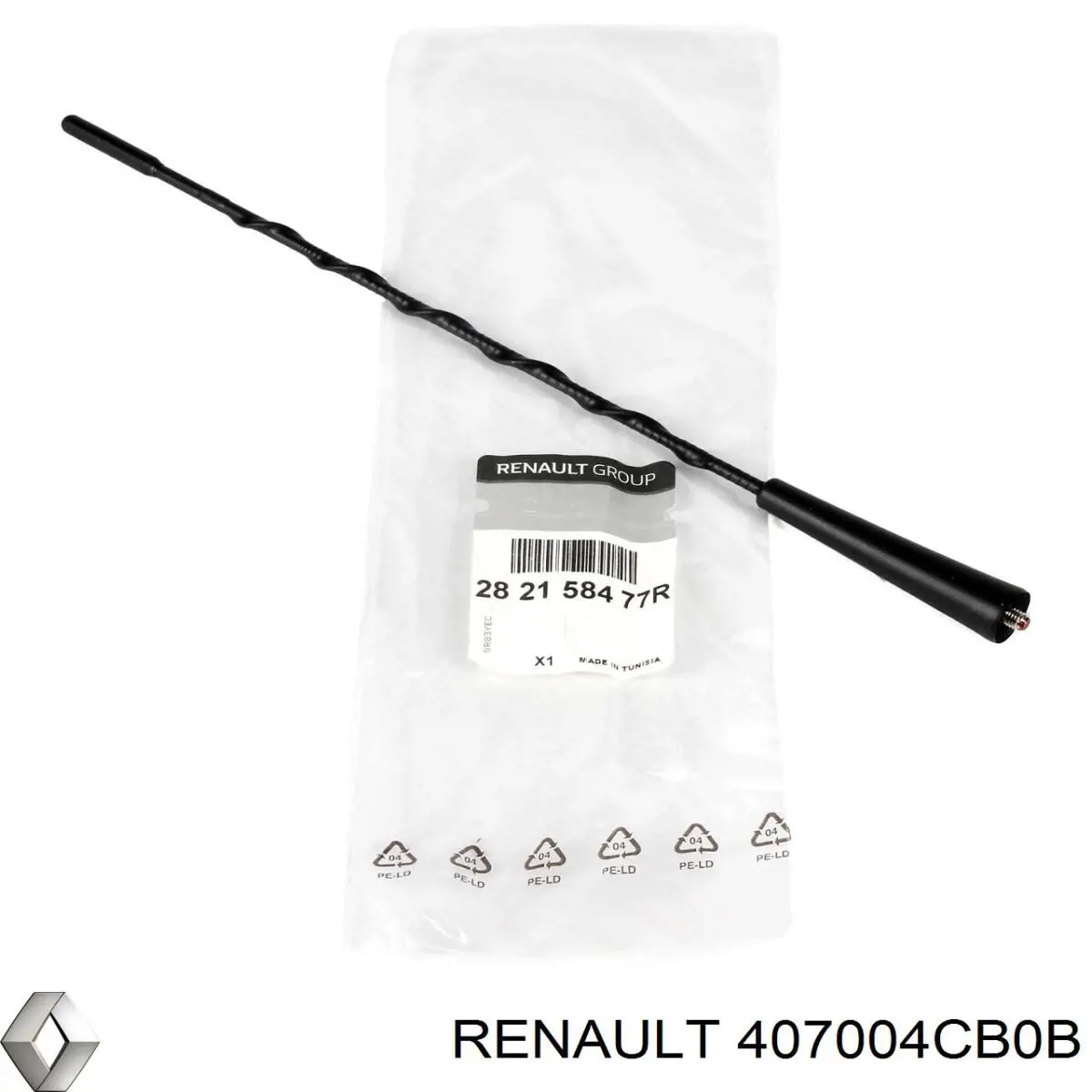 Control de presión de neumáticos Renault (RVI) 407004CB0B