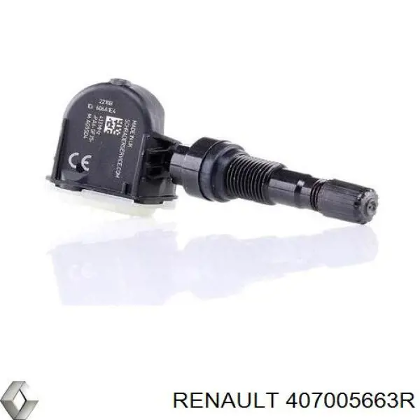 407005663R Renault (RVI) sensor de presion de neumaticos