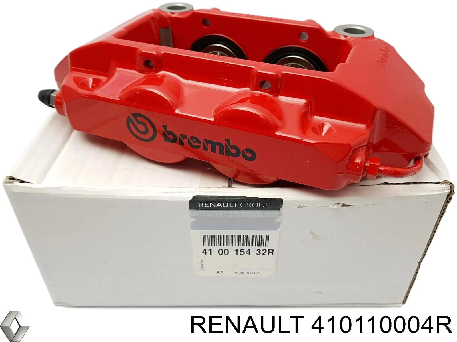 410110004R Renault (RVI) Pinza de freno delantera izquierda
