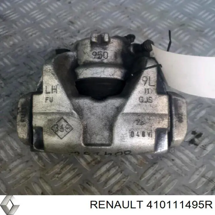 410111495R Renault (RVI) pinza de freno delantera izquierda