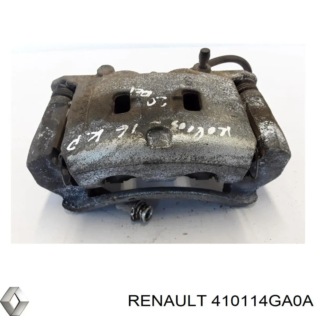 410114GA0A Renault (RVI) pinza de freno delantera izquierda