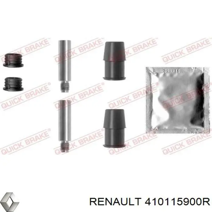410115900R Renault (RVI) pinza de freno delantera izquierda