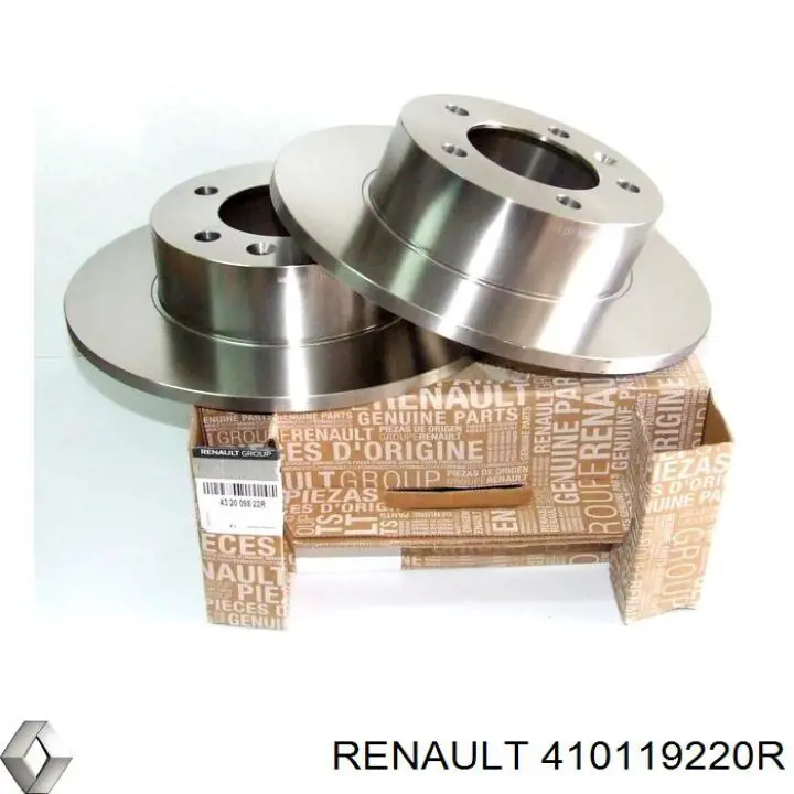 Pinza de freno delantera izquierda 410119220R Renault (RVI)