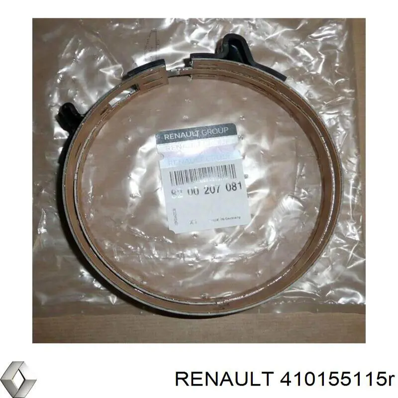 410155115R Renault (RVI) soporte, pinza de freno delantera