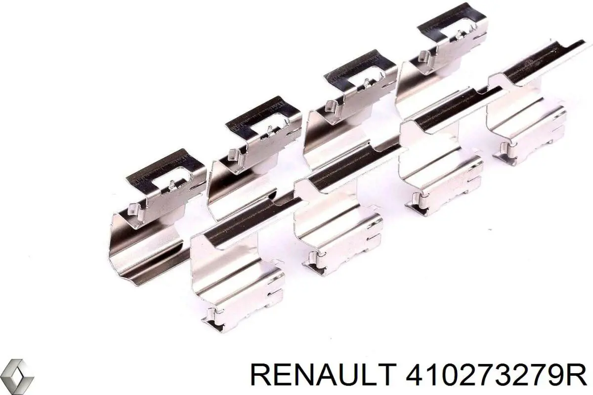 Juego de resortes de sujeción de pastillas de freno delanteras Renault (RVI) 410273279R precio, desde 5,96 EUR