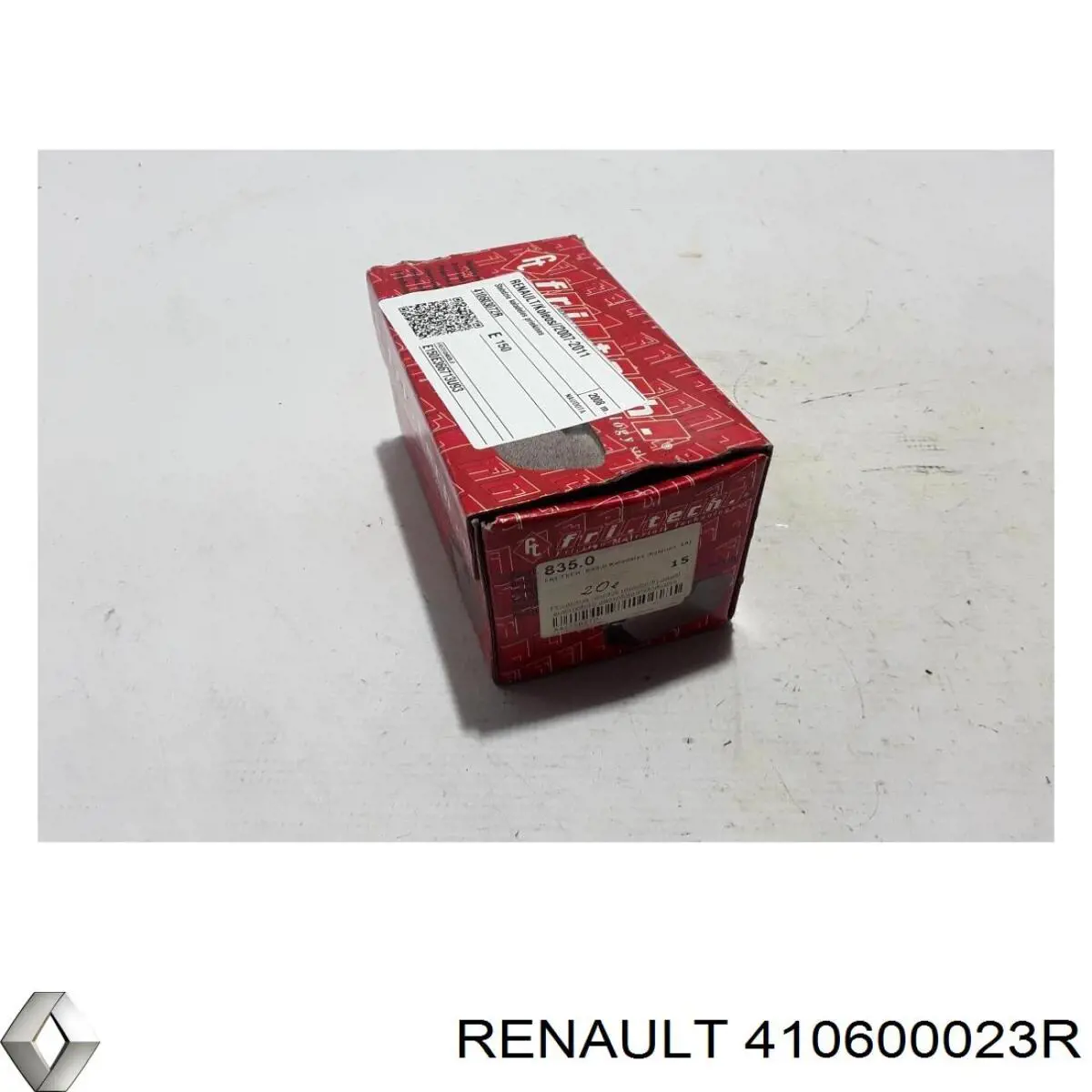 410600023R Renault (RVI) pastillas de freno delanteras
