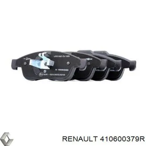 Comprar 410600379R Renault (RVI) Pastillas delanteras de freno