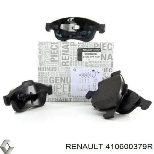 410600379R Renault (RVI) pastillas de freno delanteras