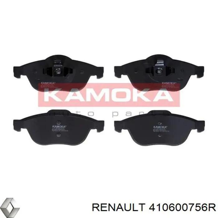 Pastillas freno delanteras Renault (RVI) 410600756R precio, desde 54,35 EUR