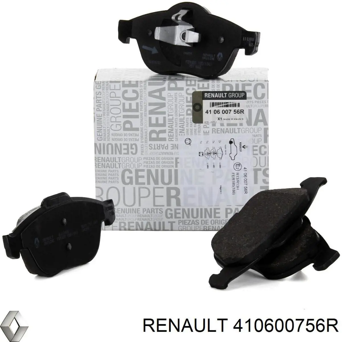 410600756R Renault (RVI) Pastillas delanteras