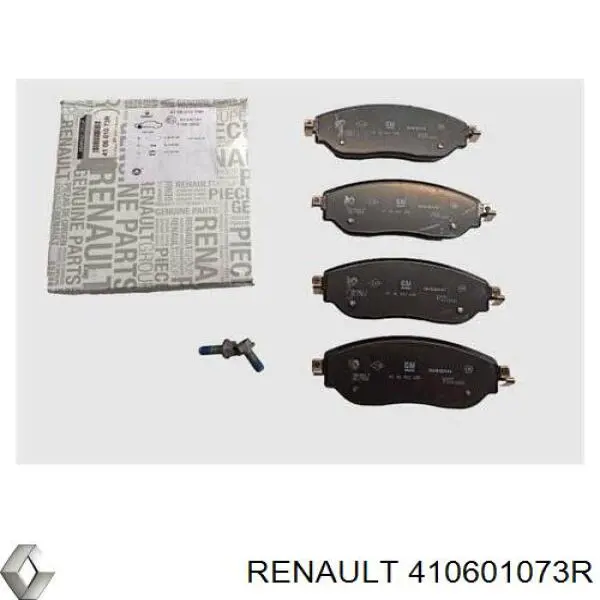 410601073R Renault (RVI) pastillas de freno delanteras