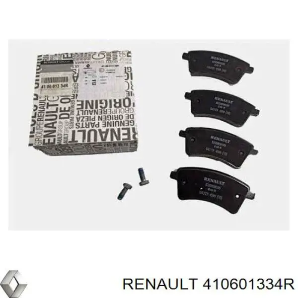 Pastillas freno delanteras Renault (RVI) 410601334R precio, desde 27,59 EUR