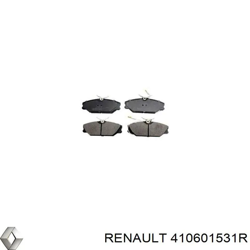 Pastillas freno delanteras Renault (RVI) 410601531R precio, desde 23,88 EUR